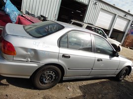 1997 Honda Civic DX Silver Sedan 1.6L AT #A24867